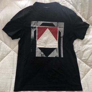 Givenchy graphic black t-shirt (Large)